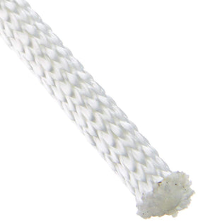 Quality Nylon Rope QNR 1/4 inch white solid braid—great for outdoor tasks and DIY projects.