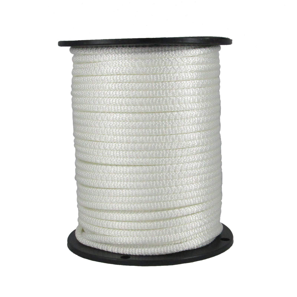 Quality Nylon Rope QNR 1/4 inch white spool—versatile securing and crafting cord.