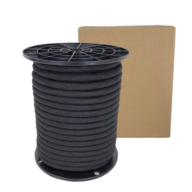 Quality Nylon Rope QNR 38in black shock cord demonstrates UV resistance in sunlight