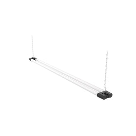 Quarterback 4FT LED shop light surface mount for tidy overhead garage illumination.