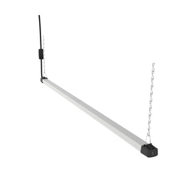 Quarterback LED shop light with inline switch for quick on/off control.