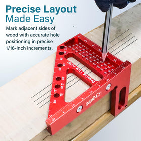 Quasinch portable marking tool set includes pencil and sharpener for on-site work.