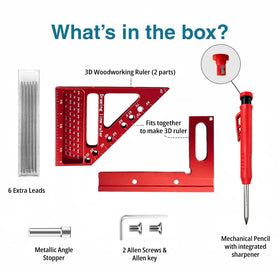 Quasinch QWTR1 with angle pins aids accurate angle alignment in assemblies.