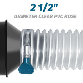 Qucship carbon steel wire coil sleeve, side view highlights reinforced durability.
