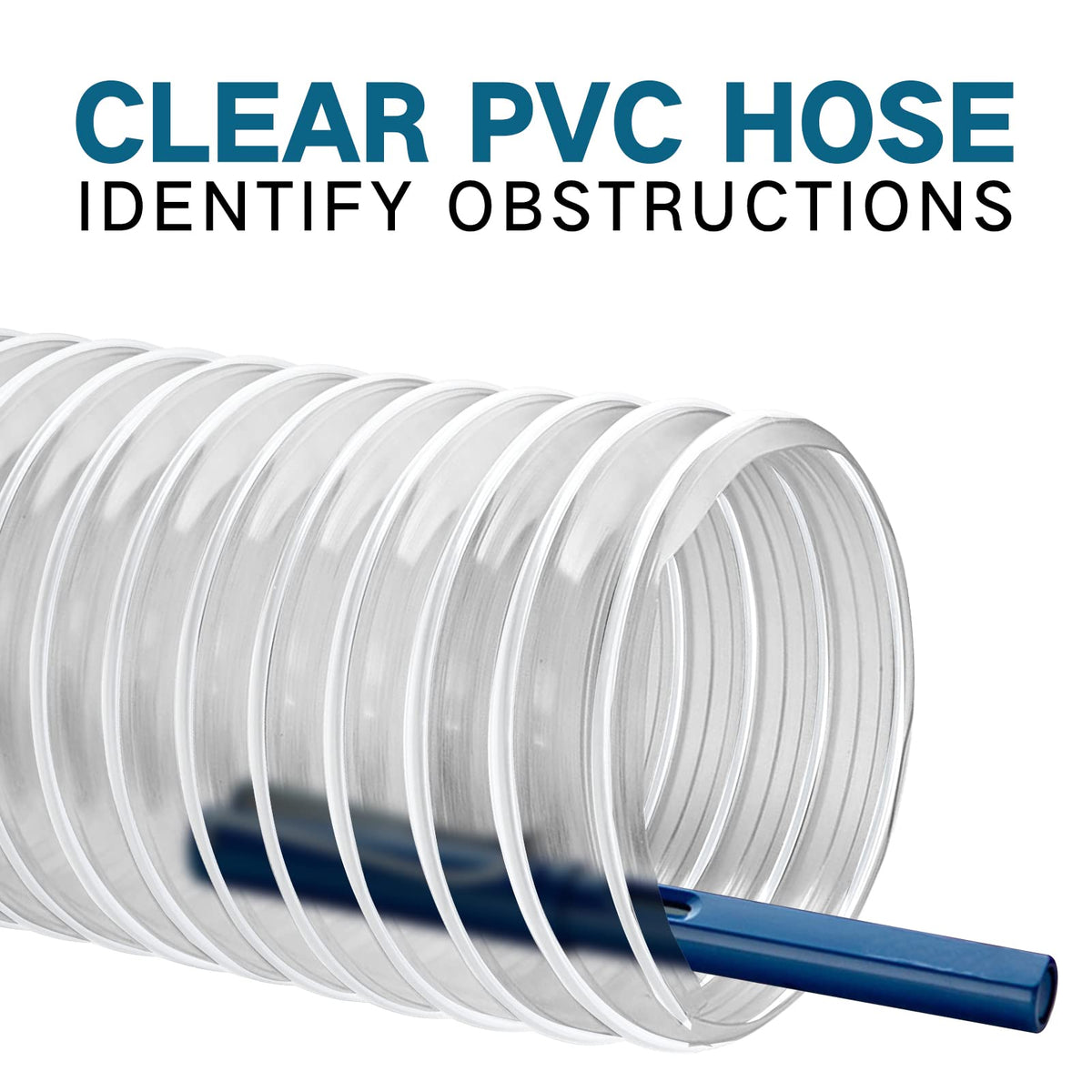 Qucship clamps and hose kit enabling quick, secure installation.