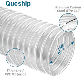 Qucship thickened PVC material close-up highlights puncture resistance