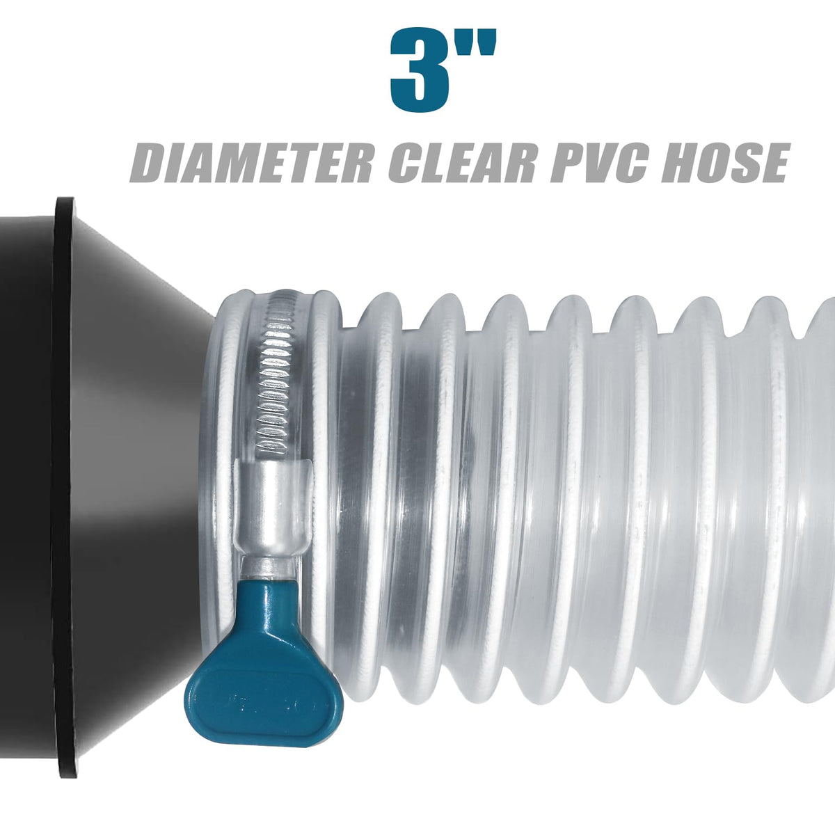 Qucship woodworking dust collection hose for vacuum systems
