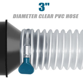 Qucship woodworking dust collection hose for vacuum systems