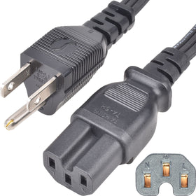 Queensell 3ft replacement power cord for Farberware percolator, reliable appliance replacement.