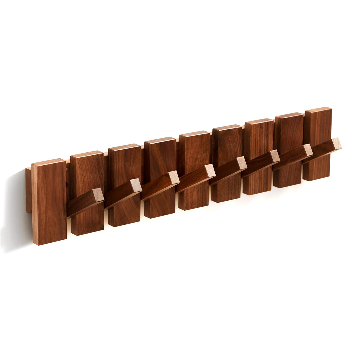 QUELLANCE natural wood grain finish complements any decor style.