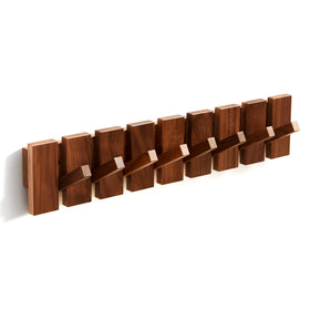 QUELLANCE natural wood grain finish complements any decor style.