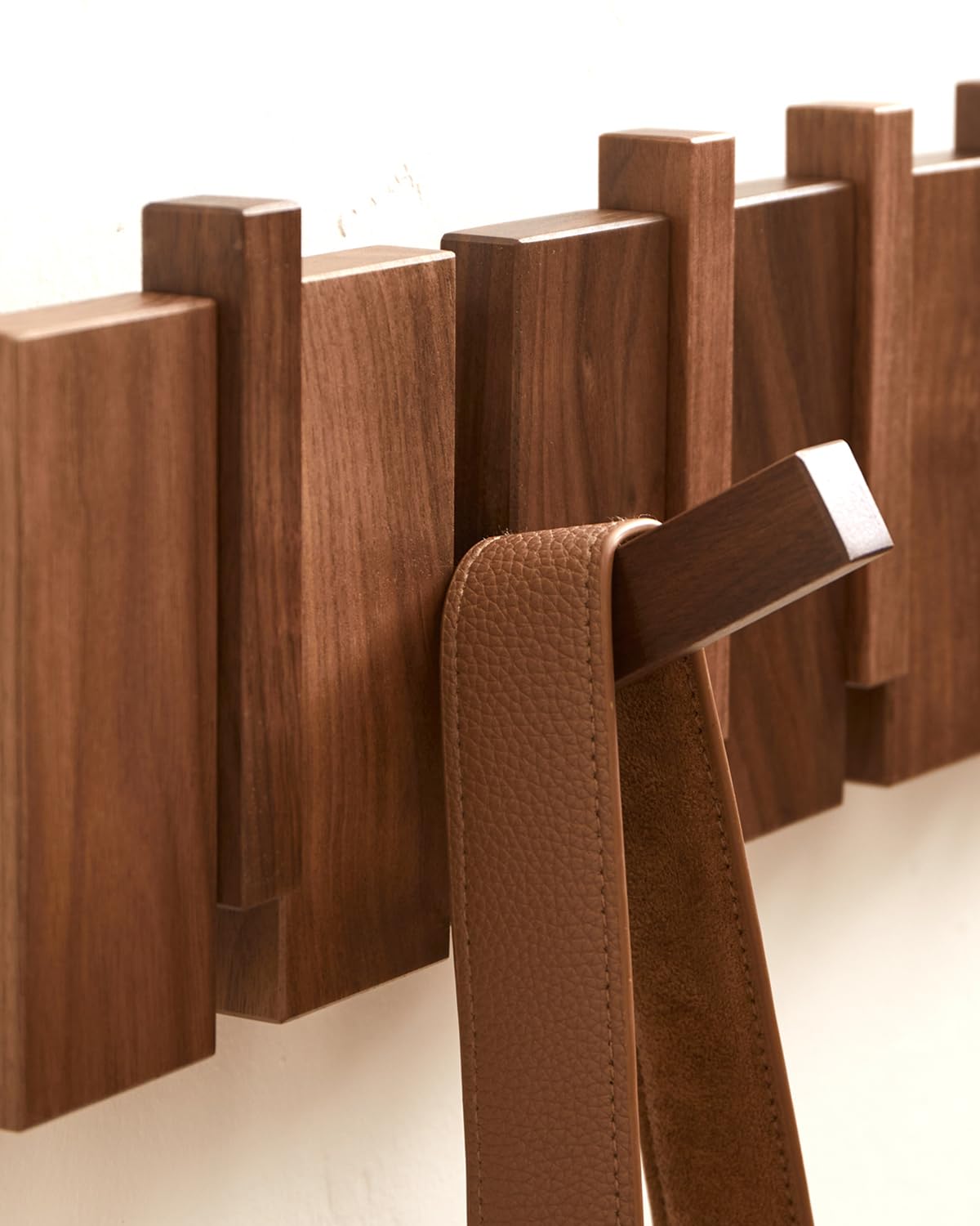 QUELLANCE wall rack ships with mounting hardware and clean finish