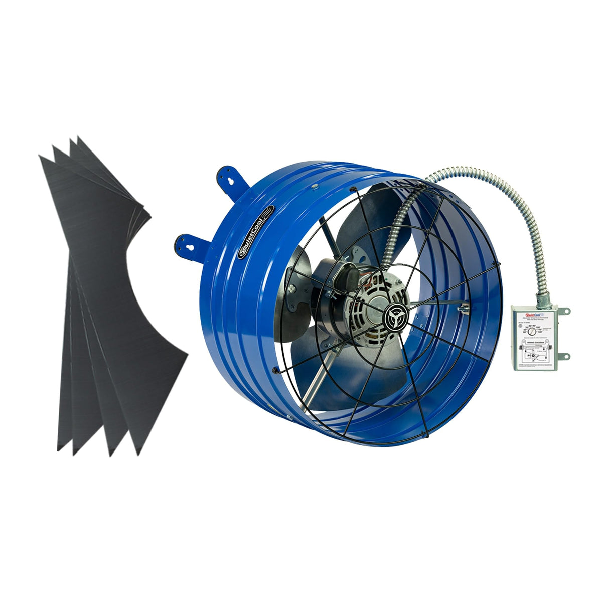 Quietcool AFG PRO-2.0 fire safety shut off helps prevent attic hazards.