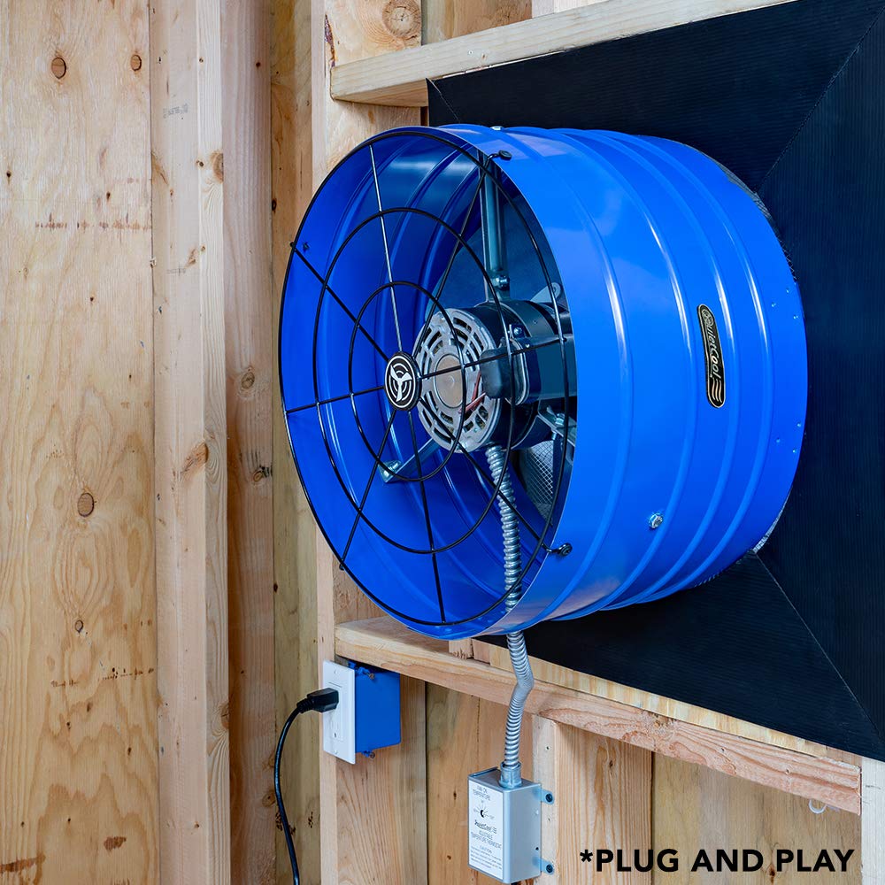 Quietcool AFG PRO-2.0 plug-and-play design simplifies installation without wiring.
