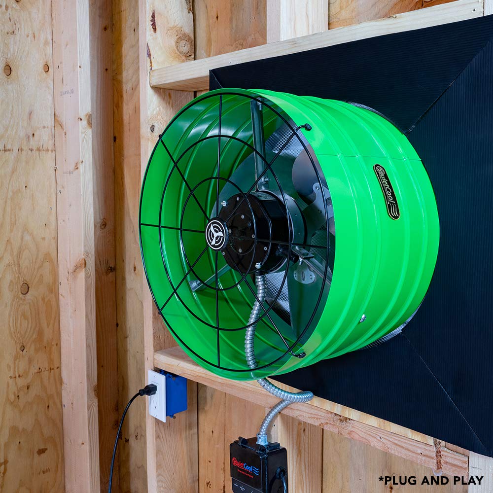 Quietcool AFG SMT ES-3.0 plug-and-play setup with no wiring required.