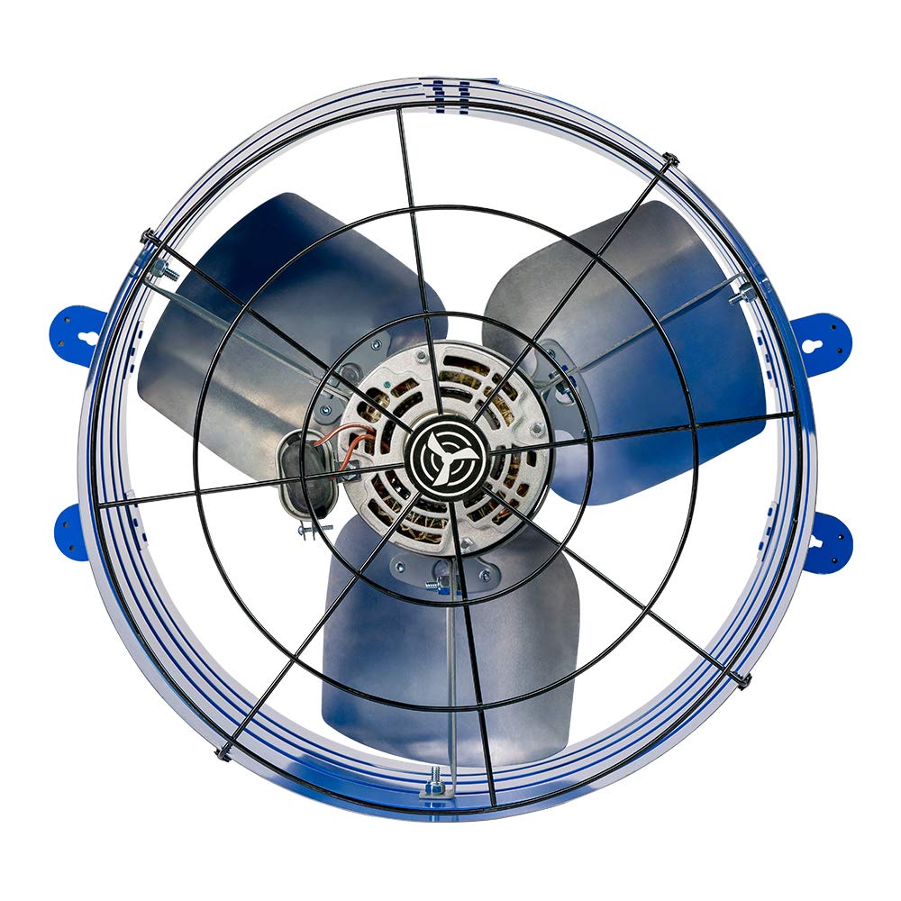 Quietcool AFG SMT PRO-2 side view installed in attic for airflow improvement