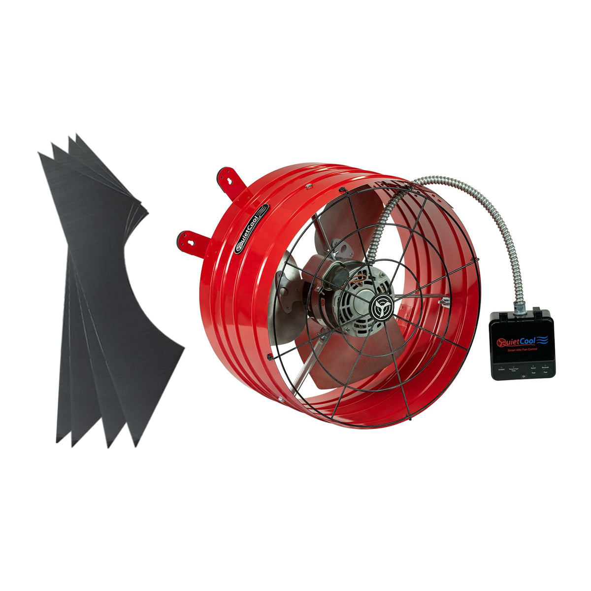 Quietcool AFG SMT PRO-3.0 built-in mounting tabs with anti-vibration pads.