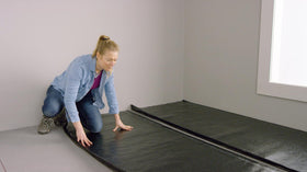QuietWalk LV underlayment offers easy DIY installation for quick projects.