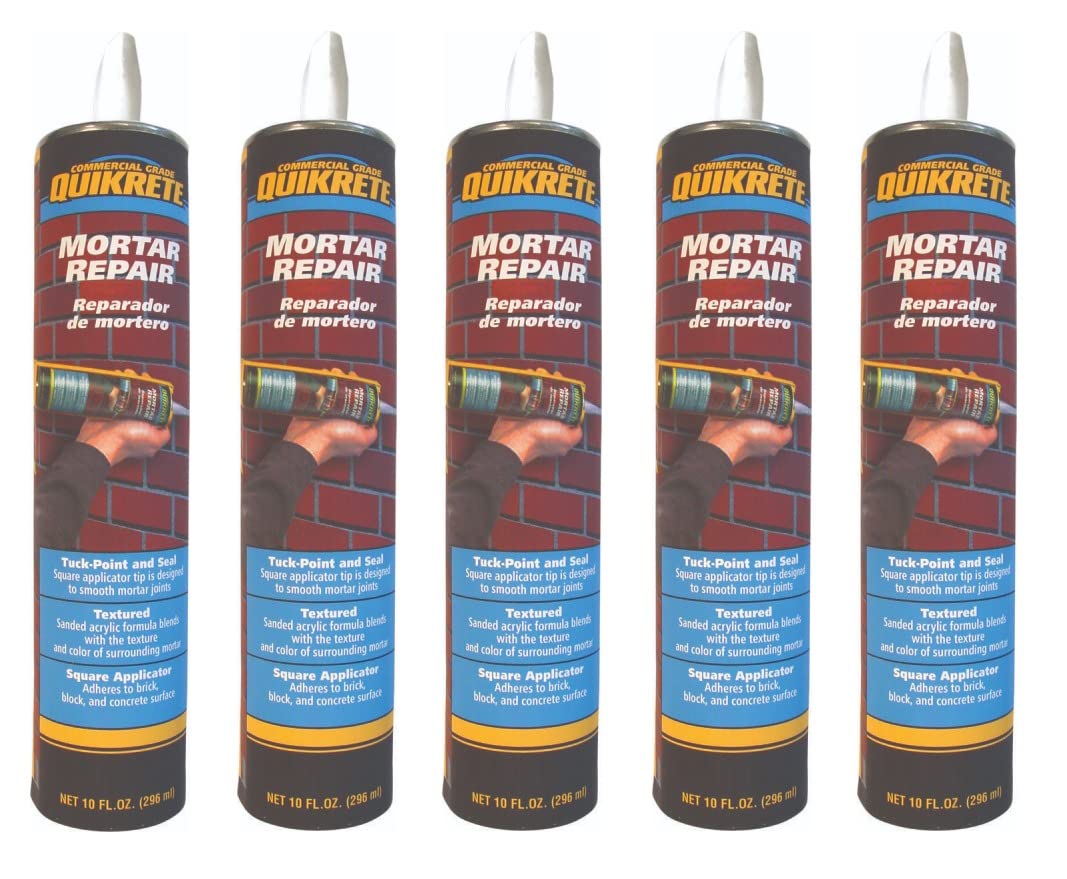 Quikrete Acrylic Mortar Repair 10 oz pack of 5 for filling mortar joints on brick and stone