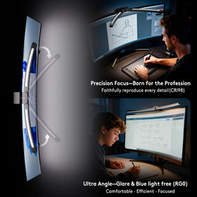 Quntis 1000R light bar individual adjustment enables independent control of each arc.