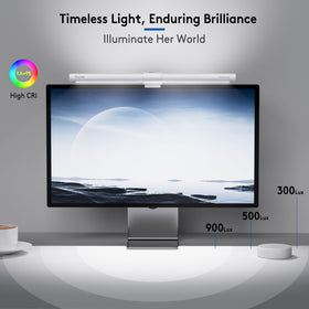Quntis eye-care no glare front-backlight minimizes reflections during long sessions