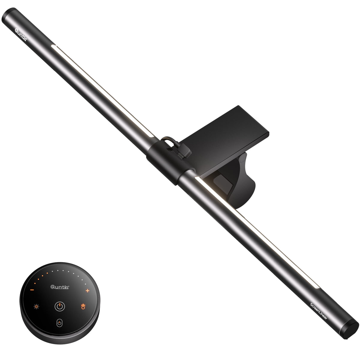 Quntis Monitor Light Bar extends to 20.1 inches for broader desk illumination.