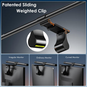 Quntis front lighting mode provides focused task lighting on your desk.