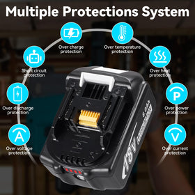 Qustbaty battery pack in use during DIY project with cordless drill