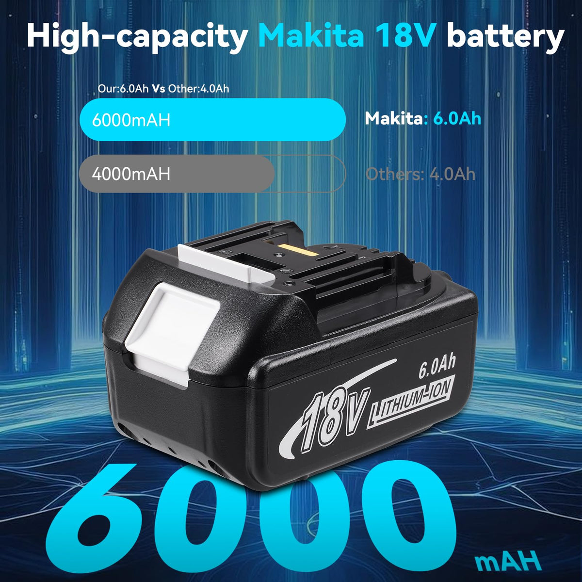 Qustbaty battery pack packaging with safety seals and included accessories
