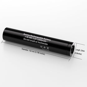 Quzmo 3-6V 3300mAh Ni-MH cell highlights high capacity performance.