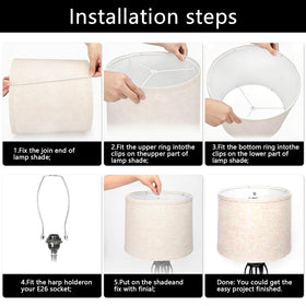 Qvtekn spider fitter with washer and harps ensures secure lamp mounting.