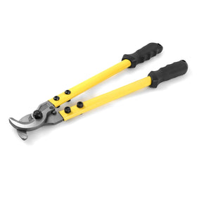 QWORK 4/0 AWG wire cutter with forged-steel blades for clean copper and aluminum cuts.