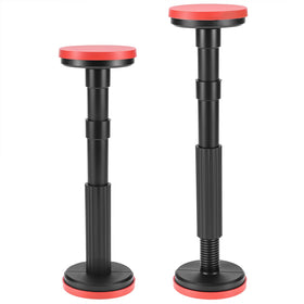 QWORK adjustable telescopic pole extended for precise placement in tight spaces