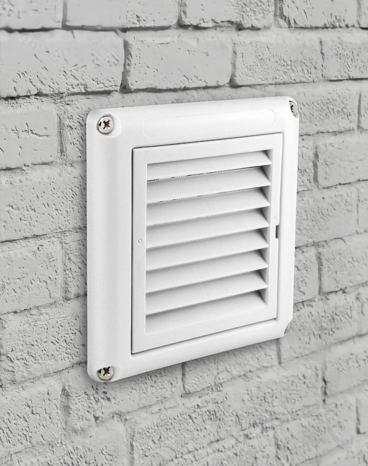 Wall-mount installation supports both intake and exhaust for fresh indoor air.