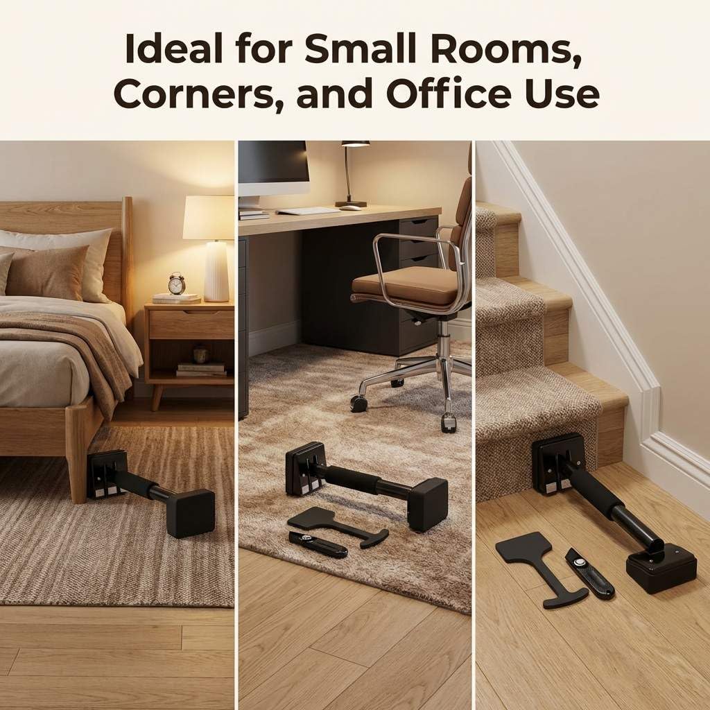 QWORK compact DIY size fits in tight spaces
