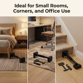 QWORK compact DIY size fits in tight spaces