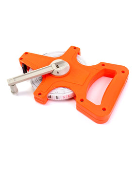 QWORK dual sided tape measure with inches feet and metric