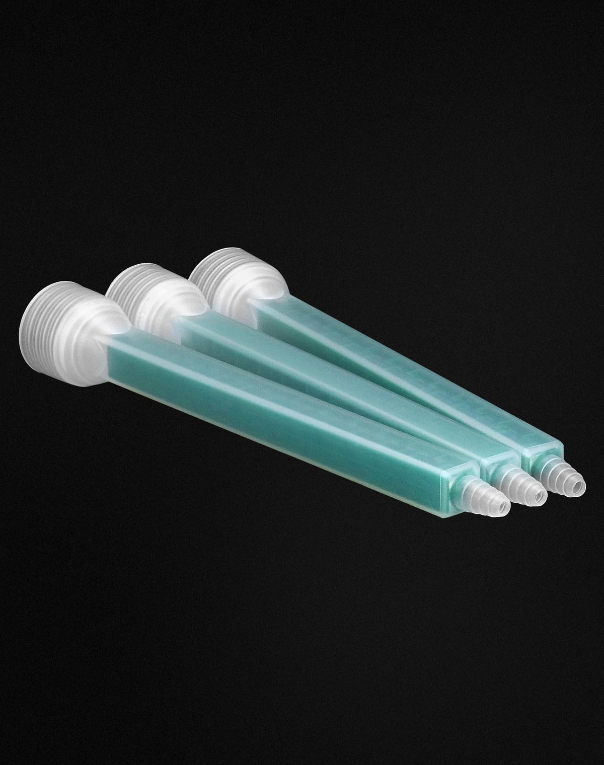 QWORK epoxy nozzle clean design closeup suggests mess-free application.