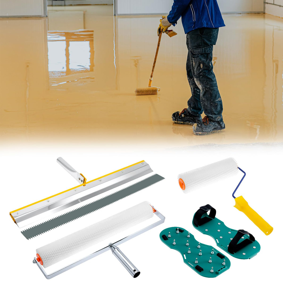 QWORK extension rod not included; plan to purchase separately for full setup.