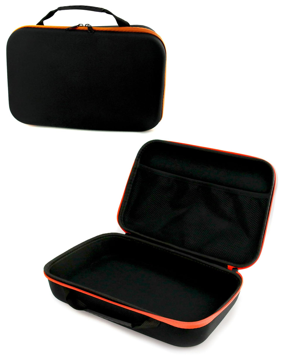 QWORK hard storage case outer shell protects tools from impact and moisture.