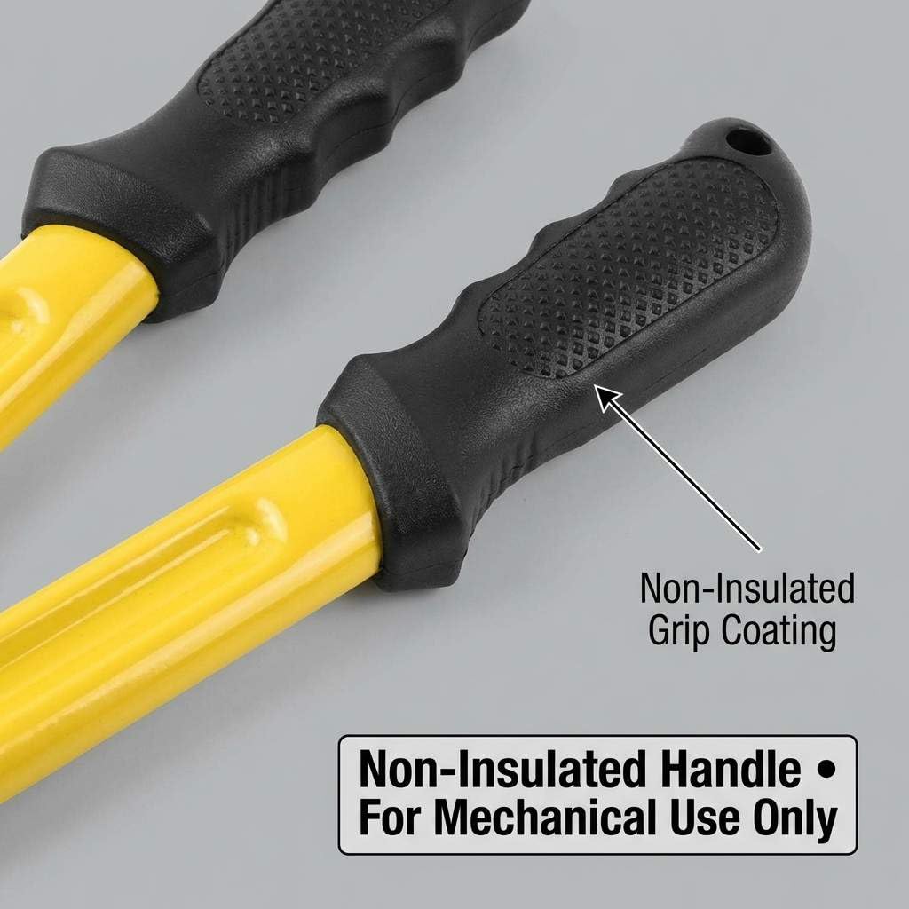 QWORK reliable cable cutter for everyday electrical tasks with durable forged-steel action.