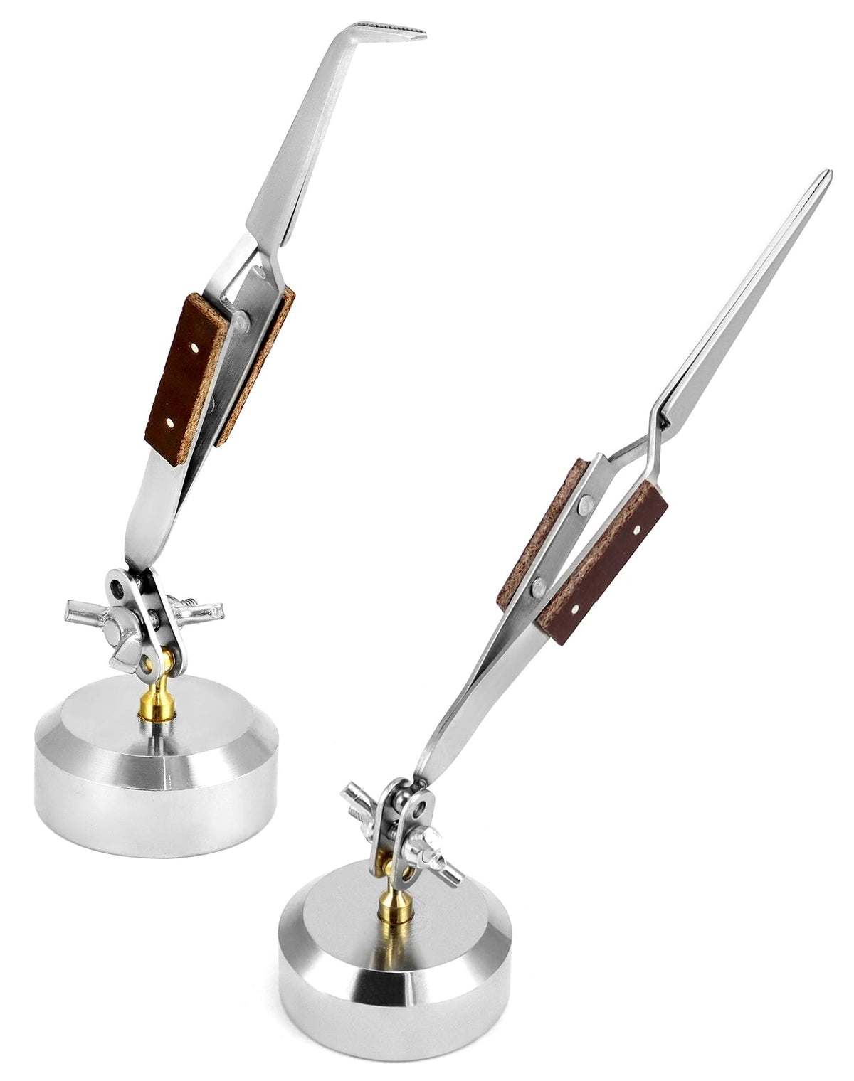 QWORK jewelry welding setup with straight and curved tips for versatility