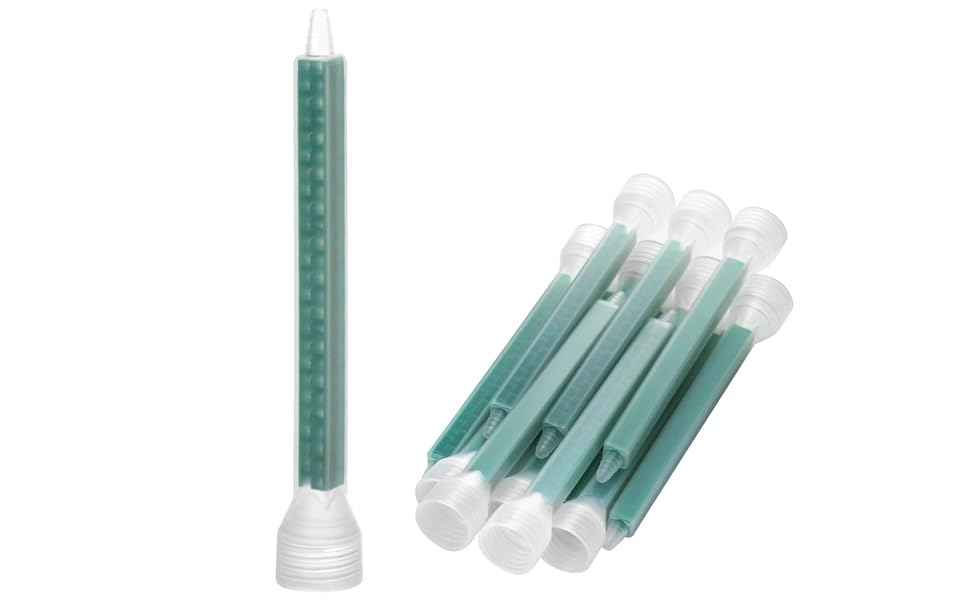 QWORK epoxy nozzle pack rugged design closeup promises reliable performance across applications.