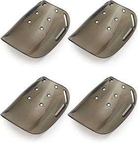 QWORK metatarsal guard attached to footwear for added impact protection.