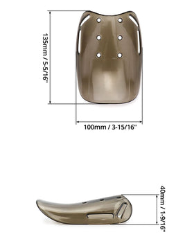 QWORK metatarsal guard shields metatarsals from heavy objects.