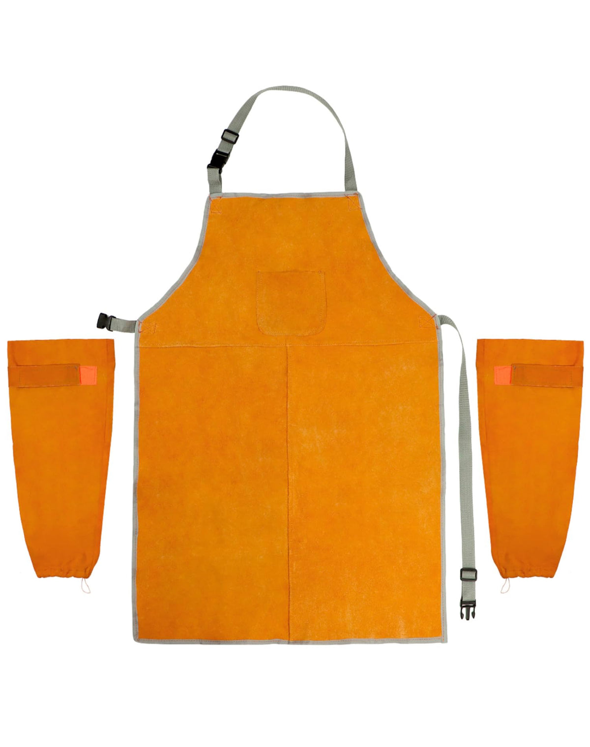 QWORK multi-use apron suitable for welding, woodworking, gardening, and more.
