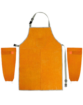 QWORK multi-use apron suitable for welding, woodworking, gardening, and more.
