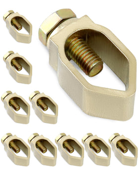 QWORK outdoor ready clamps for commercial industrial and residential use.