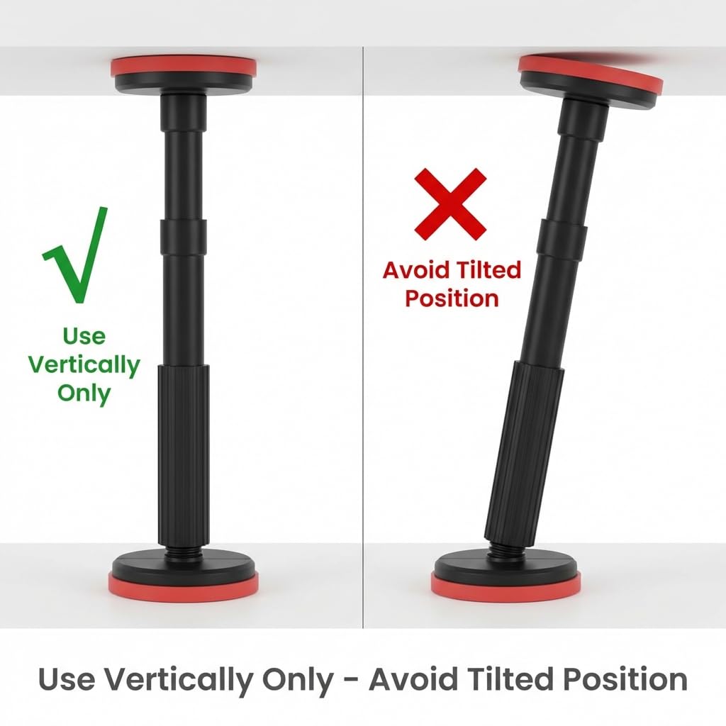 QWORK reinforced nylon structure with sturdy base for stability