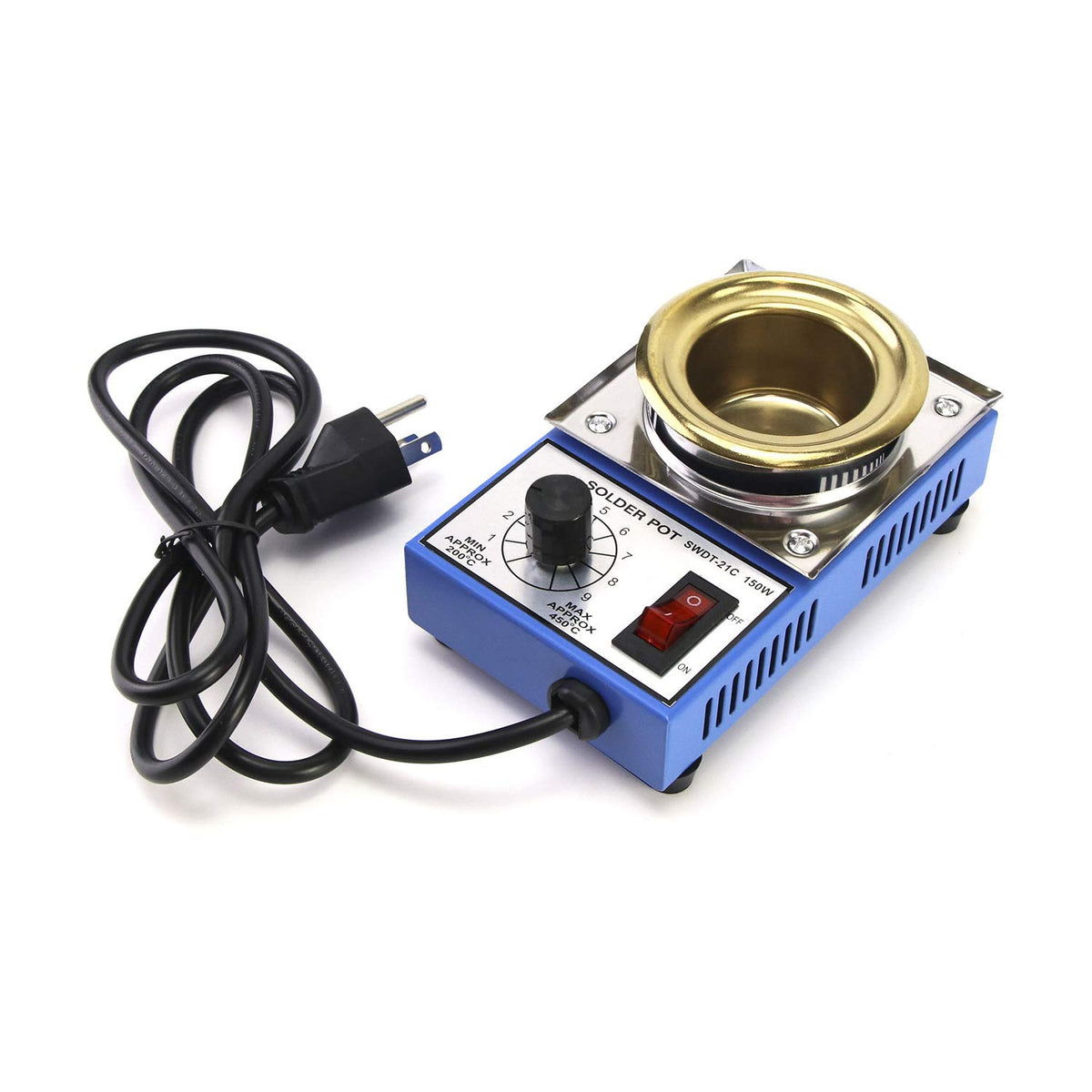 QWORK solder paste scraper for clean, precise application